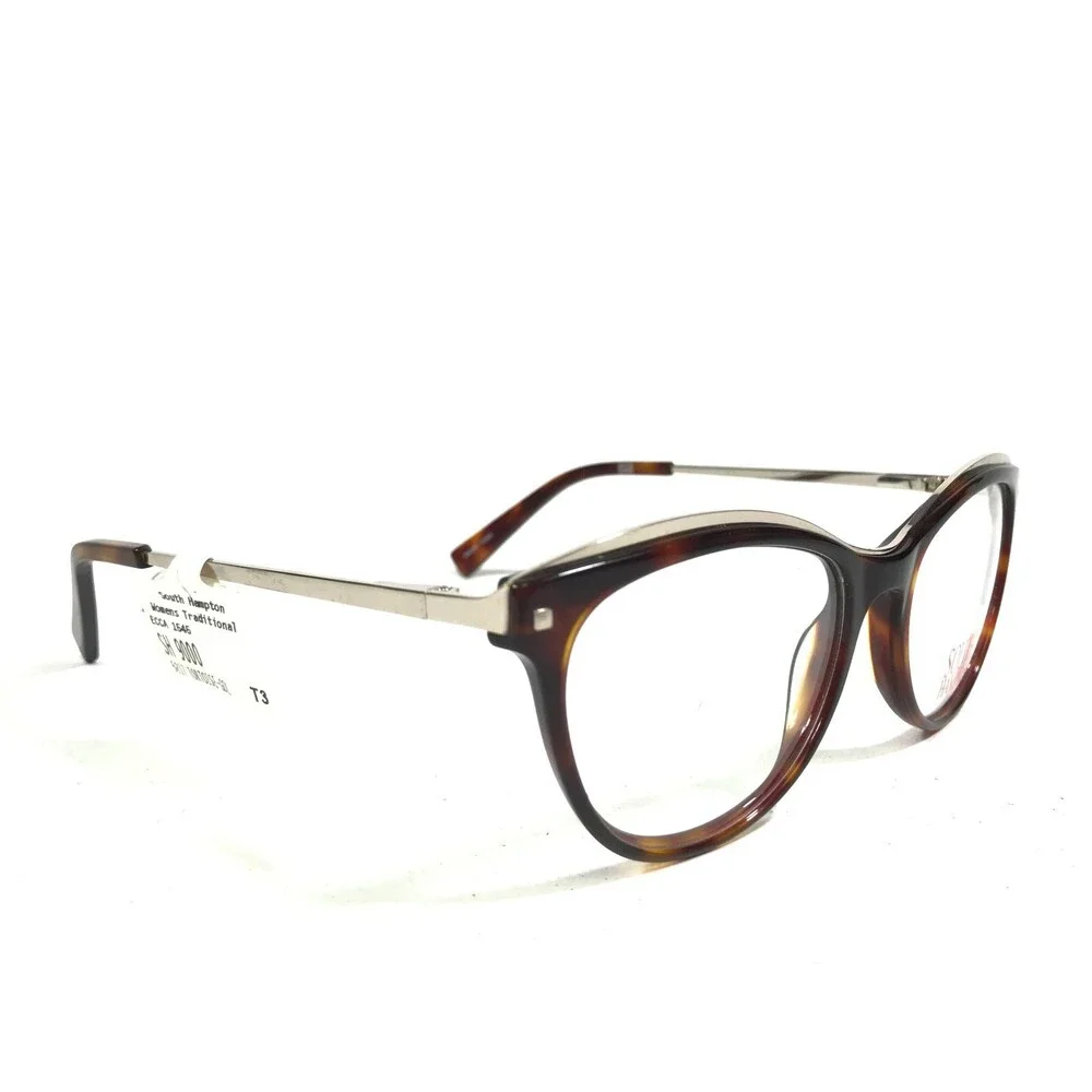 South Hampton SH 9000 TO/G Eyeglasses Frames Tortoise Gold Round 52-17-135